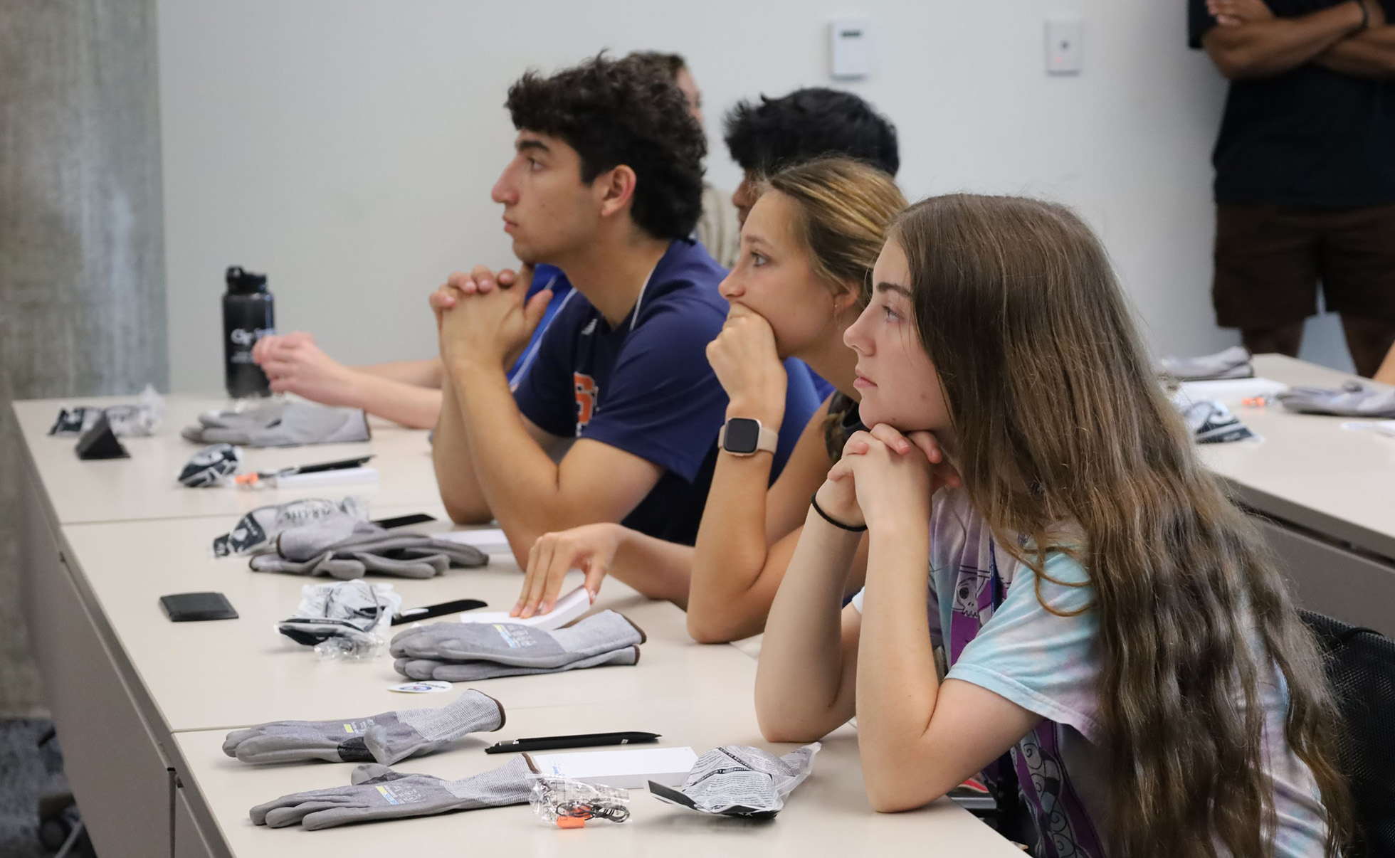  High school students learn about career opportunities in the industrial and systems engineering field during iExperience, a weeklong, immersive summer program.