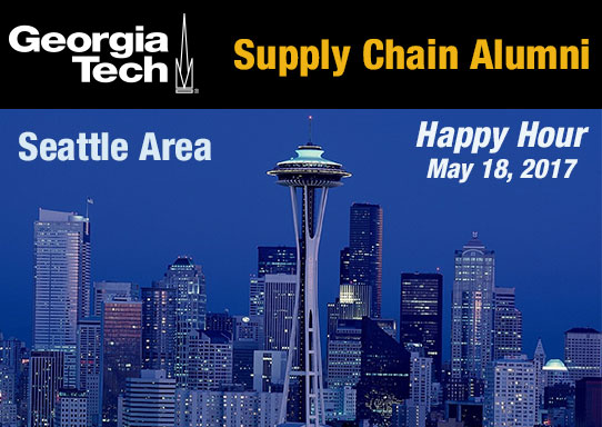 Join Georgia Tech Supply Chain Faculty Alan Erera, John Vande Vate, and Tim Brown in Seattle, Washington May 18, 2017!