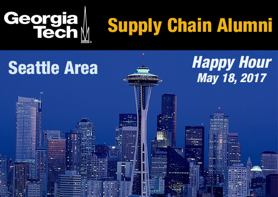 Join Georgia Tech Supply Chain Faculty Alan Erera, John Vande Vate, and Tim Brown in Seattle, Washington May 18, 2017! Join Georgia Tech Supply Chain Faculty Alan Erera, John Vande Vate, and Tim Brown in Seattle, Washington May 18, 2017!