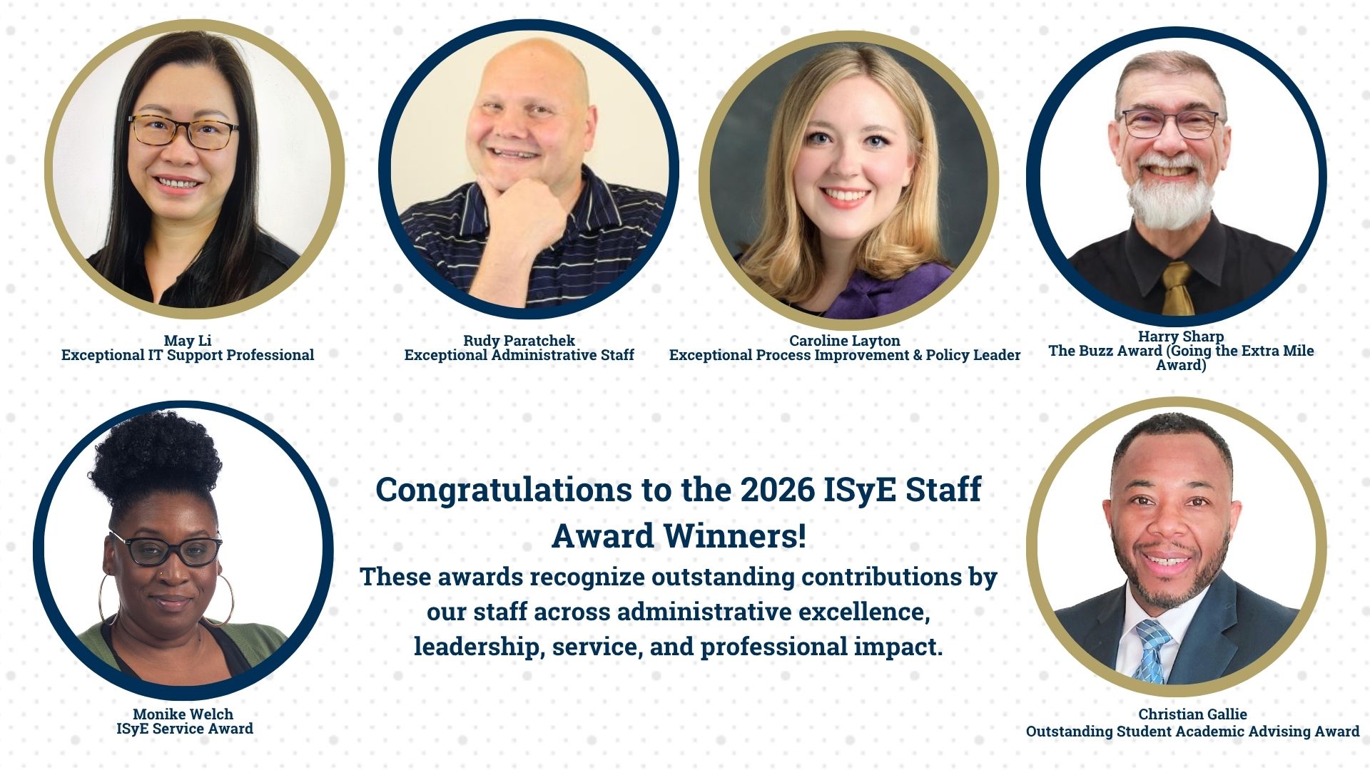 2026 ISyE Staff Award Winners.jpg