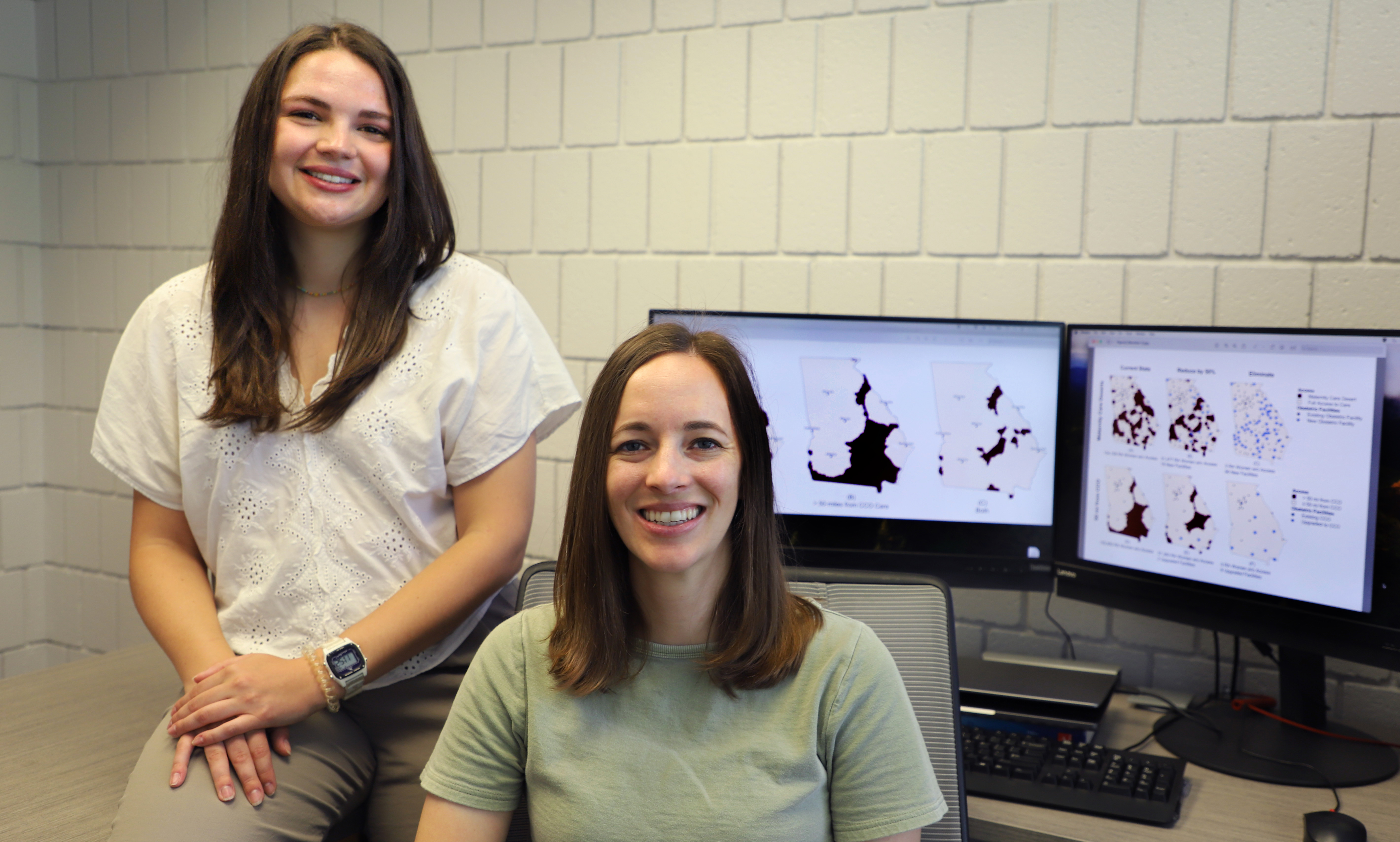 ISyE researchers are addressing critical healthcare challenges through data-driven health systems research. Lauren Steimle's work on maternal healthcare access, conducted with Meghan Meredith (ISyE Ph.D. '25), is one example.