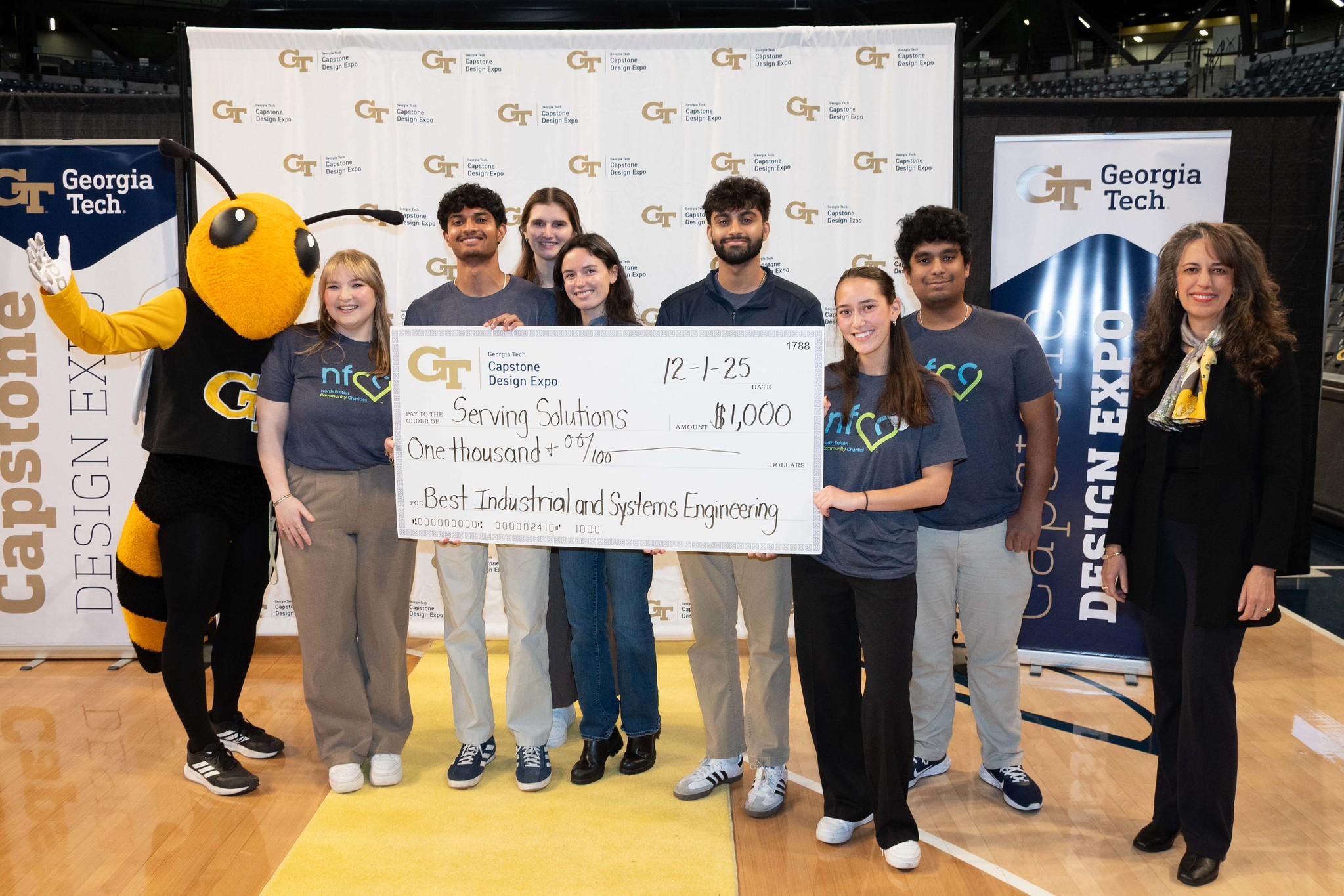 ISyE Students Capstone Design Expo, Team Serving Solutions