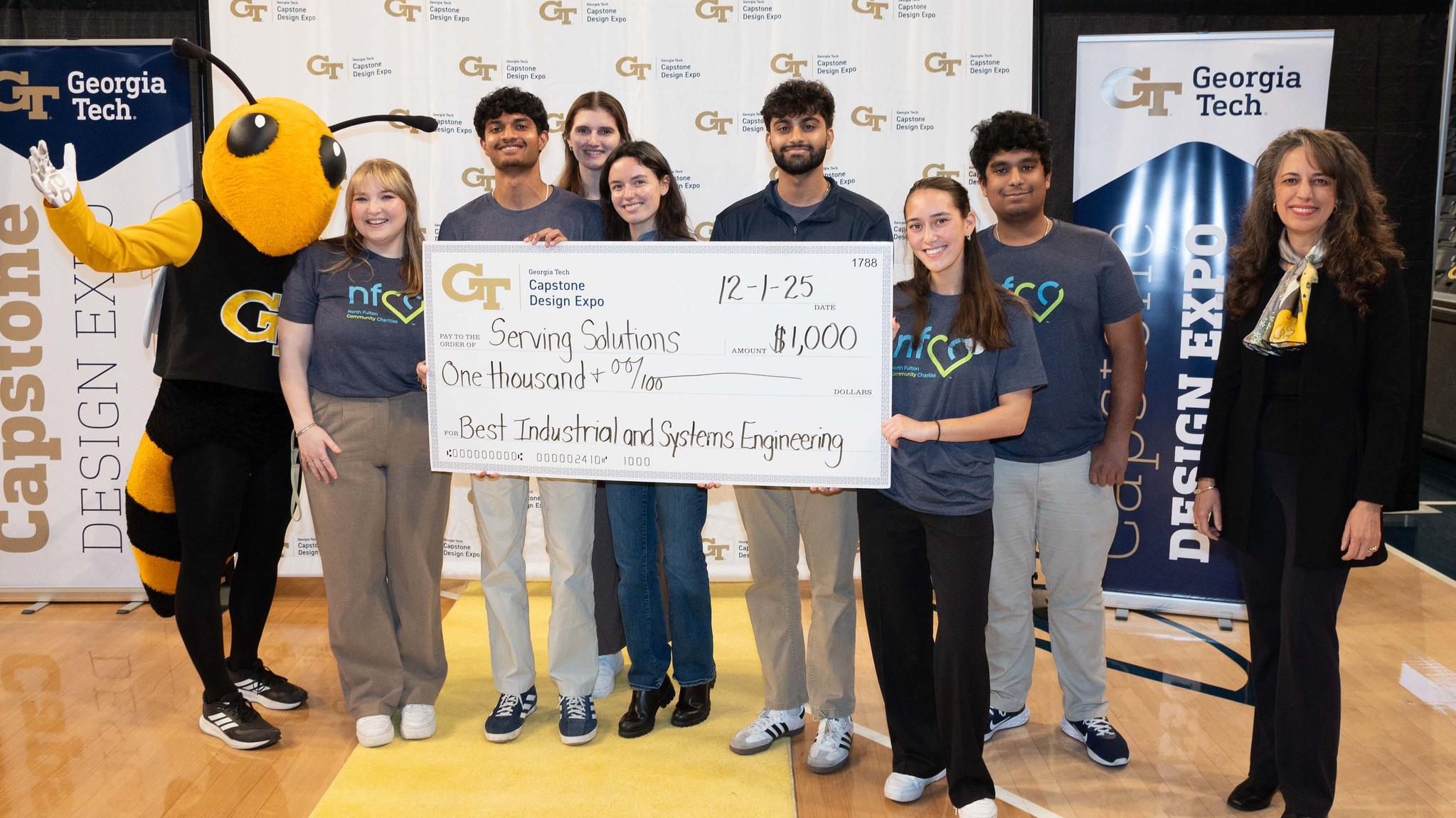 ISyE Students Capstone Design Expo, Team Serving Solutions