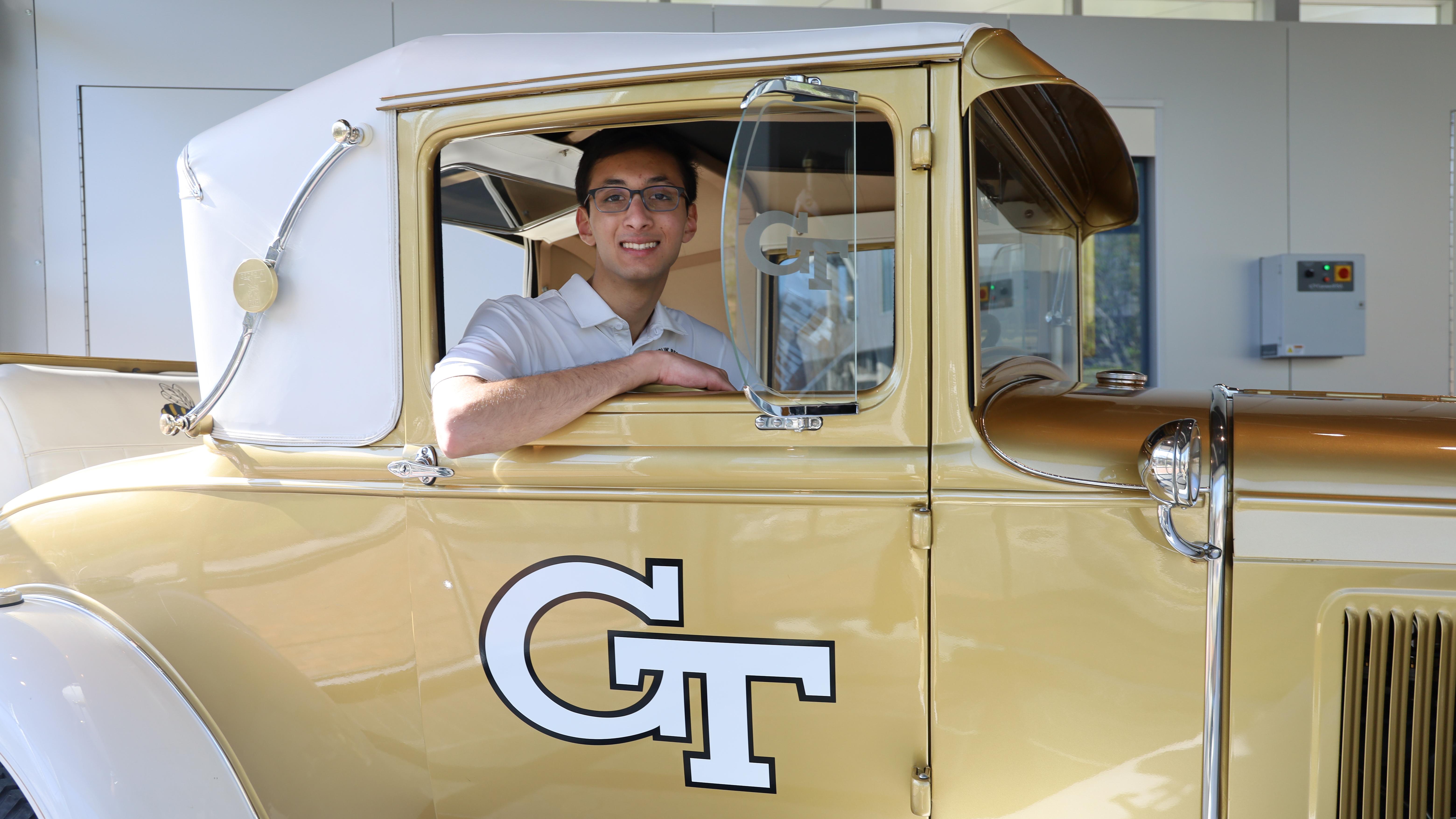 Omar Khan, Newest Ramblin’ Wreck Driver