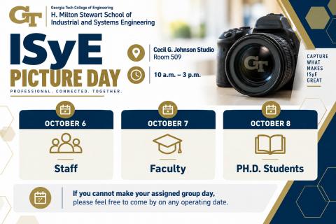 ISyE Picture Day 2026
