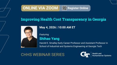 CHHS Webinar Series: "Infectious Disease Forecasting with Digital Data Streams: Comparing AI Transformers with Classical Statistical Methods"