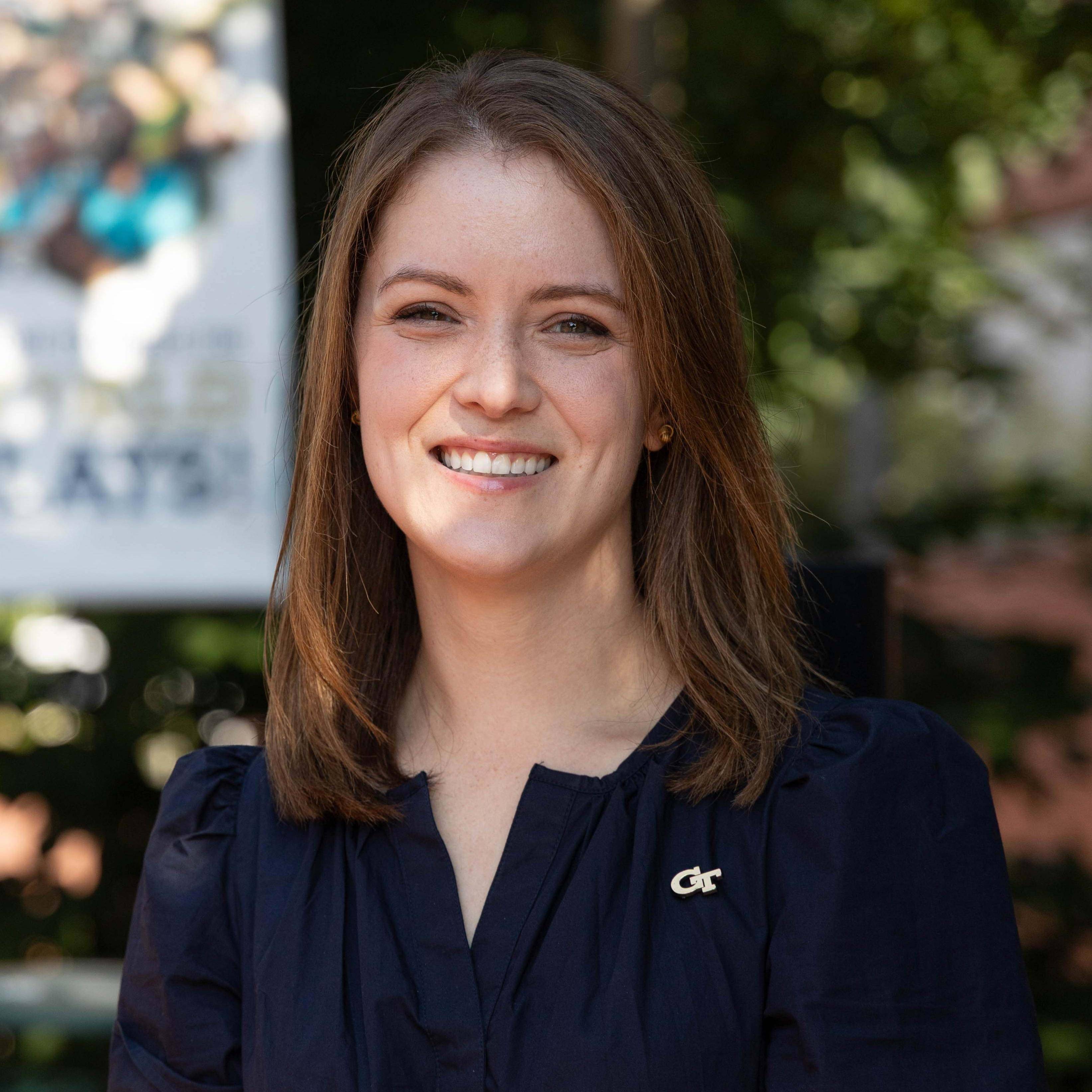 A photo of one of ISYE's communications managers. 