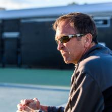 ISyE alum and GT Men's Tennis Coach Kenny Thorne