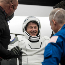 Shane Kimbrough returned to earth on November 8, 2021.