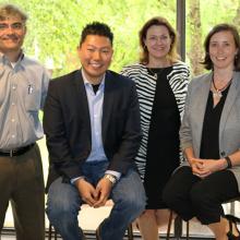 New ISyE Advisory Board Members who will serve a four-year term from 2016-2020 (l-r): Moe Trebuchon, Stan Chia, Jeanene Fowler, Dan Shinedling, Jr., and Annie Walker.