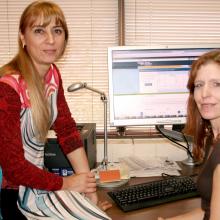 Nicoleta Serban, ISyE Coca-Cola Associate Professor, and Julie Swann, ISyE’s Harold R. and Mary Anne Nash Associate Professor