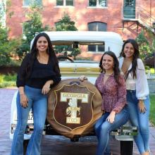 Shelley, Allison and Isabella Larson