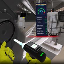 The VR training platform allows Kia Georgia employees to gain hands-on experience with assembly tasks before working on the factory floor.